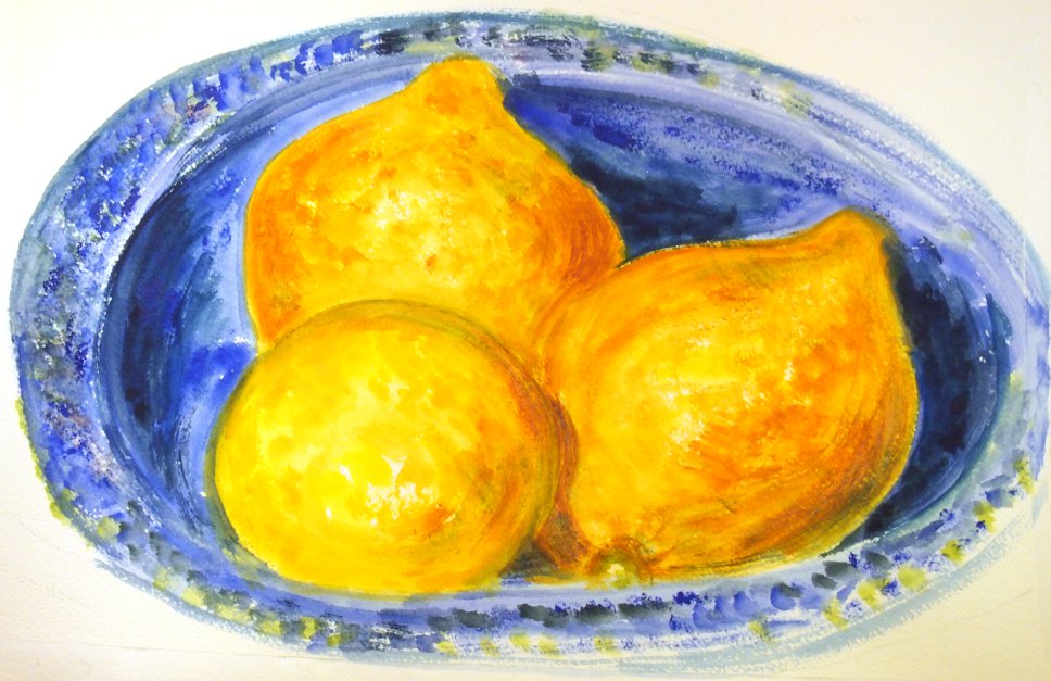 Bowl with oranges